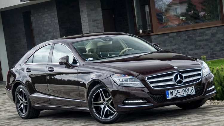 Mercedes-Benz CLS cena 72900 przebieg: 198000, rok produkcji 2011 z Sierpc małe 407